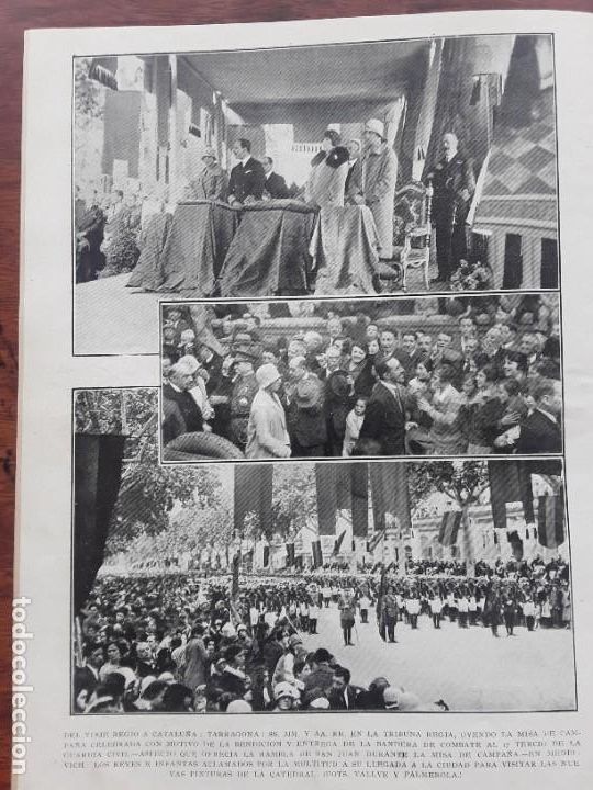 Coleccionismo de Revistas y Peri&oacute;dicos: VIAJE REGIO ALFONSO XIII CATALU&Ntilde;A y ITALIA TARRAGONA BARCELONA VICH NAPOLES CEPEDA CICLISMO A&Ntilde;O 1927
