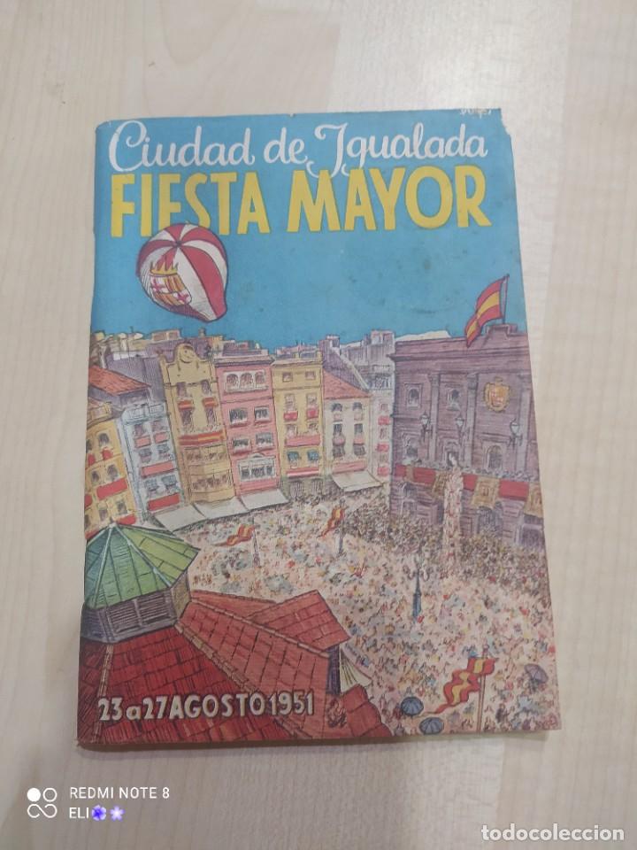 Coleccionismo de Revistas y Peri&oacute;dicos: FIESTA MAYOR IGUALADA 1951