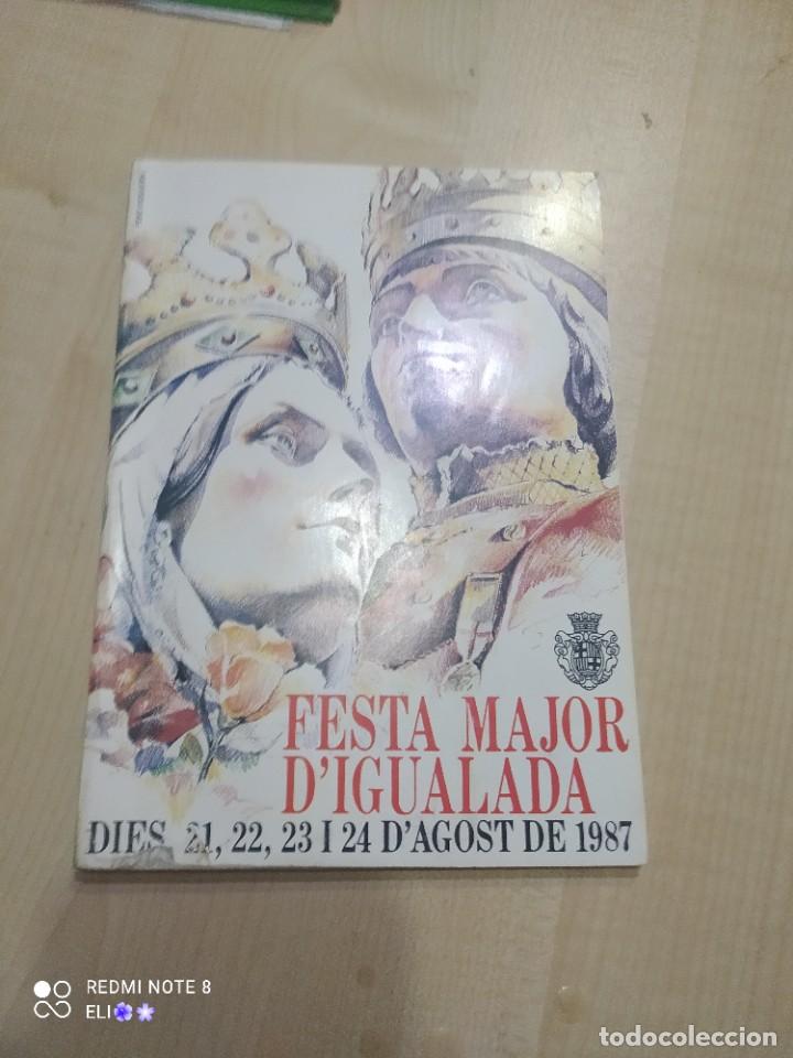 Coleccionismo de Revistas y Peri&oacute;dicos: FIESTA MAYOR IGUALADA 1987