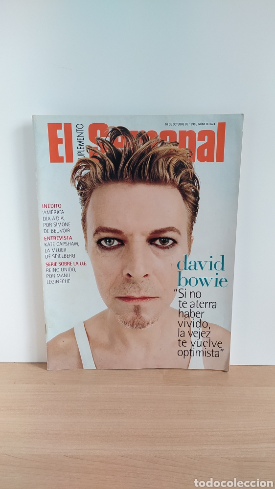 Coleccionismo de revistas y peri&oacute;dicos: EL SEMANAL 10 OCTUBRE 1999 624 DAVID BOWIE