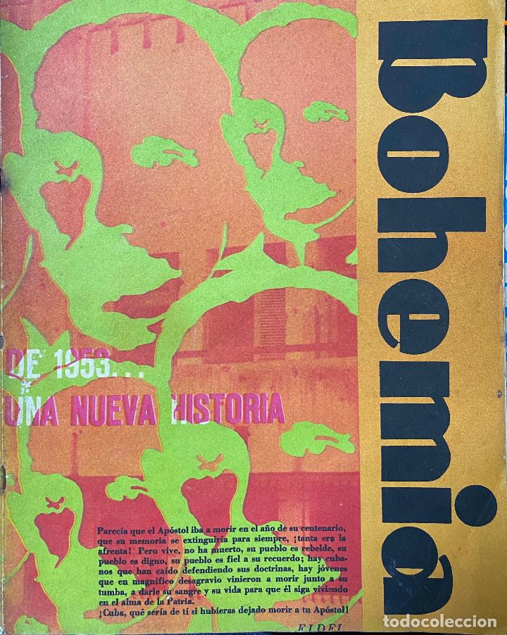 Collection Magazines and Newspapers: REVISTA BOHEMIA. DE 1953... UNA NUEVA HISTORIA. N.&ordm; 30. A&Ntilde;O 61