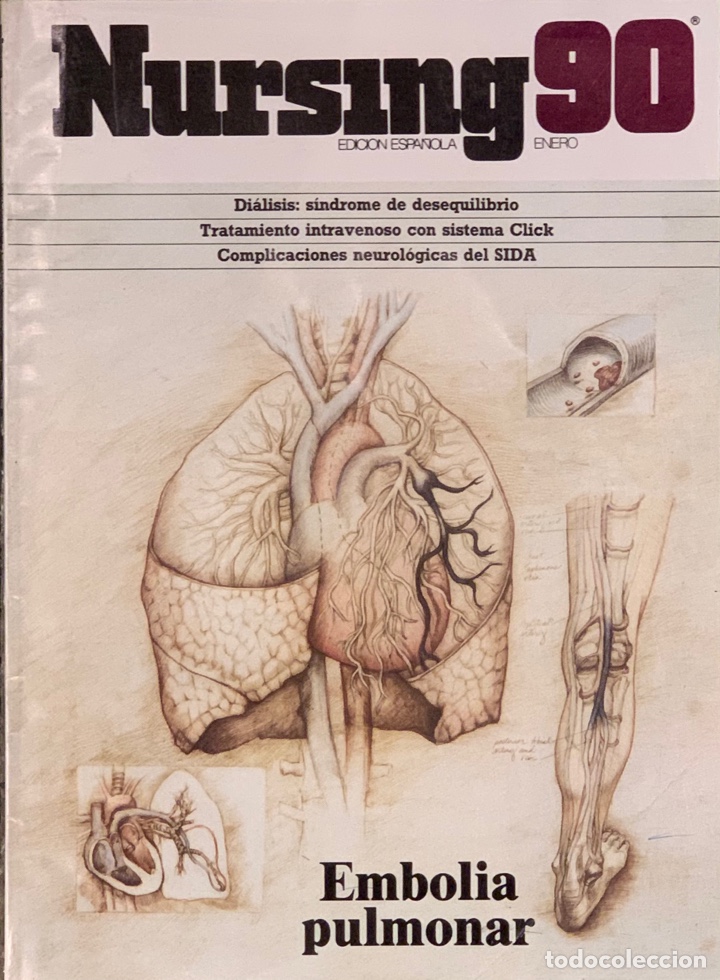 Collectionnisme de Revues et Journaux: Revista Nursing. N&ordm; 1. Volumen 8. Enero 1990.