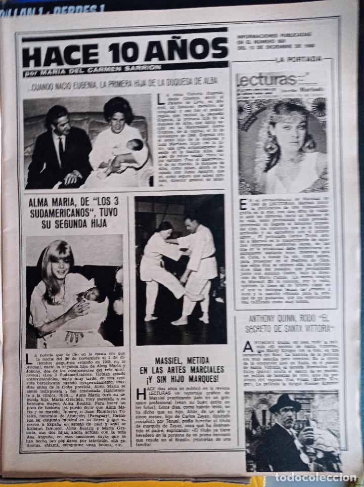 Coleccionismo de revistas y peri&oacute;dicos: MASSIEL JUDO KARATE MARISOL MARIA EUGENIA MARTINEZ DE IRUJO CAYETANA DUQUESA DE ALBA ALMA MARIA