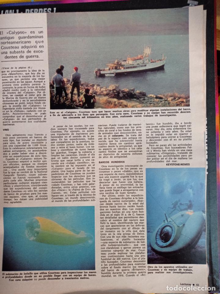 Coleccionismo de revistas y peri&oacute;dicos: JACQUES COUSTEAU - Foto 2