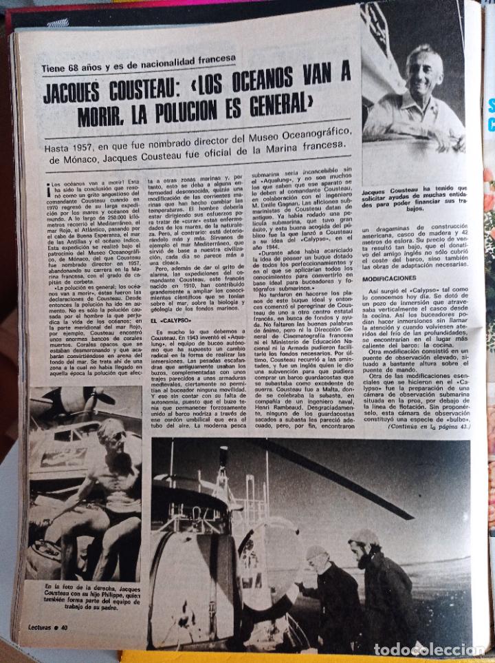 Coleccionismo de revistas y peri&oacute;dicos: JACQUES COUSTEAU - Foto 1