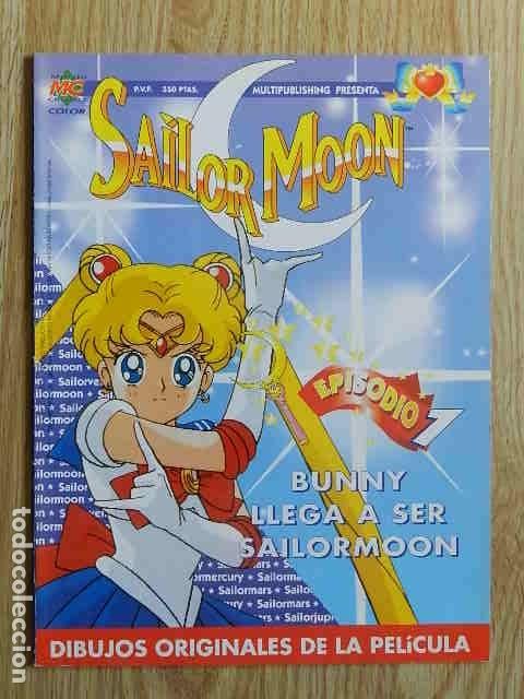 Coleccionismo de Revistas y Peri&oacute;dicos: SAILOR MOON revista a&ntilde;o 1995 Episodio 1 Mundi cromo MC Color Bunny Sailormoon multipublishing