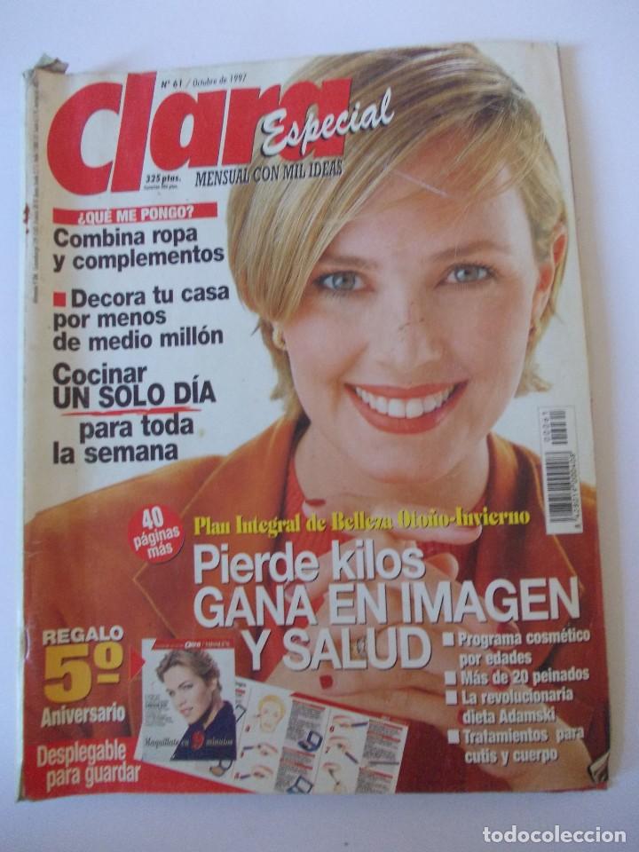 Collection Magazines and Newspapers: Revista Femenina Clara N&ordm; 61 Octubre de 1997 Modelo: Sara de Spain Planning