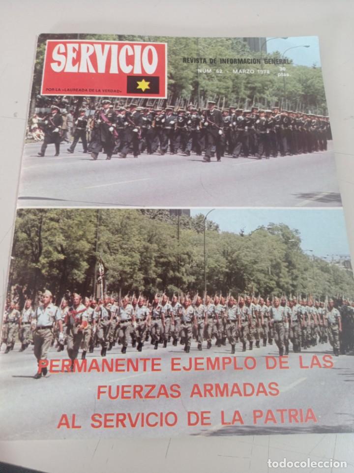 Collezionismo di Riviste e Giornali: Revista Servicio N&ordm; 62. MARZO 1978 . Hermandad Alf&eacute;reces Provisionales. REF. UR EST