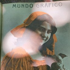 Coleccionismo de Revistas y Periódicos: MUNDO GRAFICO N °20.1912. SECUESTRO DE NIÑOS EN BARCELONA- TEMPORADA TAURINA EN MEJICO