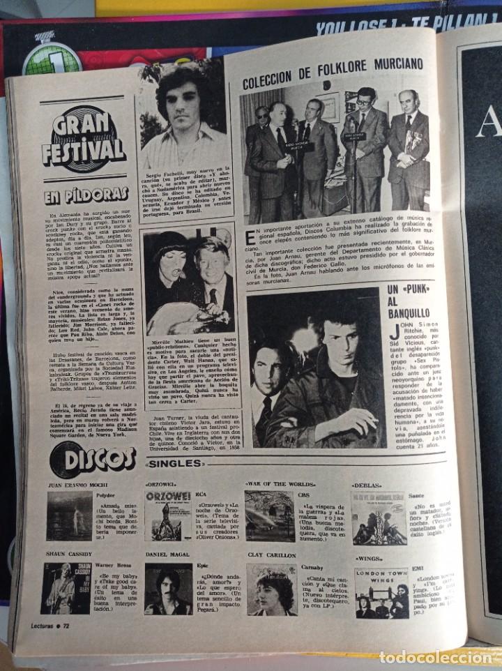Collection Magazines and Newspapers: sid vicious punk mireille mathieu sergio facheli orzowei daniel magal