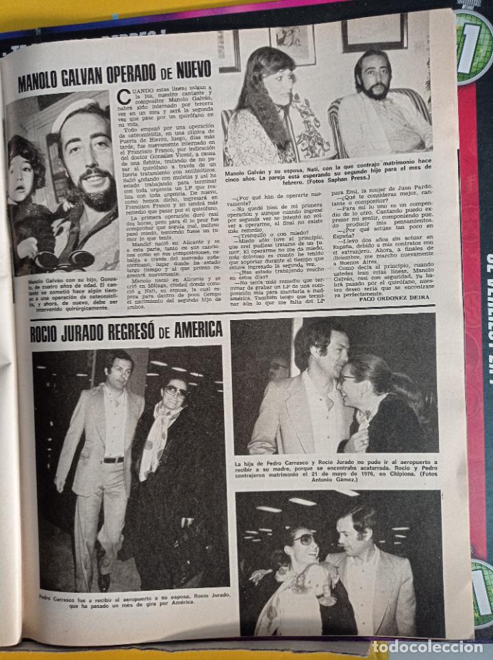Coleccionismo de Revistas y Peri&oacute;dicos: MANOLO GALVAN ROCIO JURADO