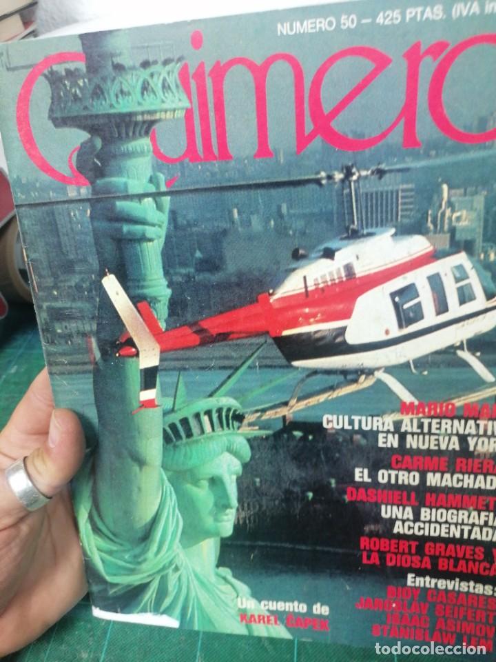 Coleccionismo de revistas y peri&oacute;dicos: QUIMERA. N. 50