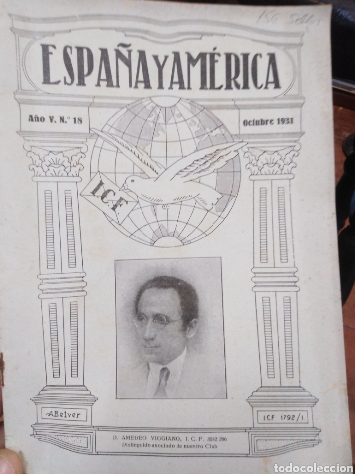 Collection Magazines and Newspapers: ESPA&Ntilde;A Y AMERICA/CLUB CARTO-FILATELICA-N&deg;18-A&Ntilde;O V-1931-ENRIQUE PUIGFERRAT QUERALT