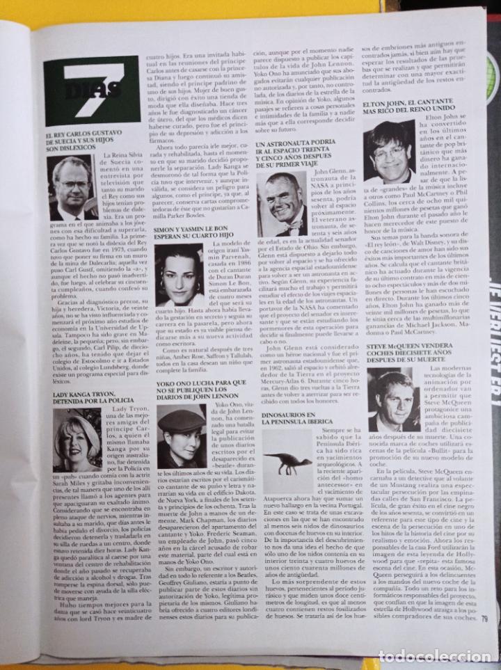 Coleccionismo de revistas y peri&oacute;dicos: YOKO ONO STEVE MCQUEEN SIMON YASMIN LE BON ELTON JOHN