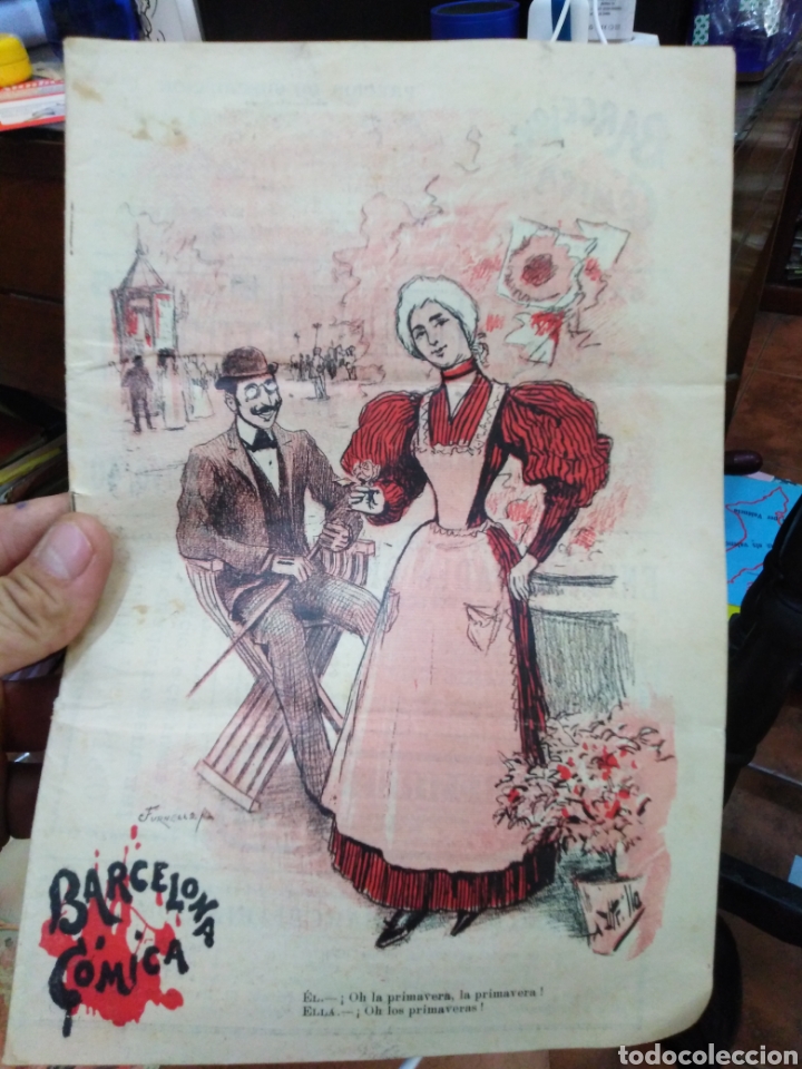 Collezionismo di Riviste e Giornali: BARCELONA C&Oacute;MICA/N&deg;24-1895