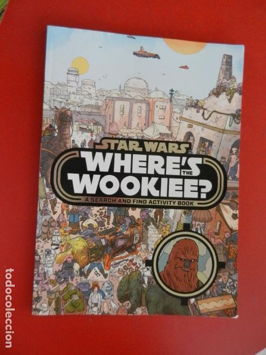 Coleccionismo de revistas y peri&oacute;dicos: STAR WARS , WHERE'S THE WOOKIEE? NUEVO A SEARCH AND FIND ACTIVITY BOOK -ULISES FARI&Ntilde;AS