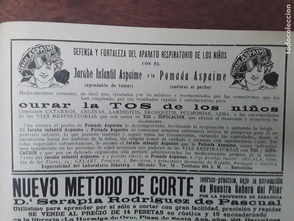 Collectionnisme de Revues et Journaux: JARABE INFANTIL ASPAIME / POMADA ASPAIME CURAR LA TOS DE LOS NI&Ntilde;OS BARCELONA HOJA A&Ntilde;O 1927