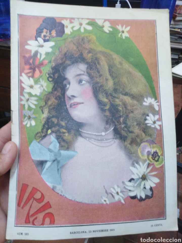 Collezionismo di Riviste e Giornali: IRIS/REVISTA SEMANAL ILUSTRADA-N&deg;133-23 NOVIEMBRE 1901