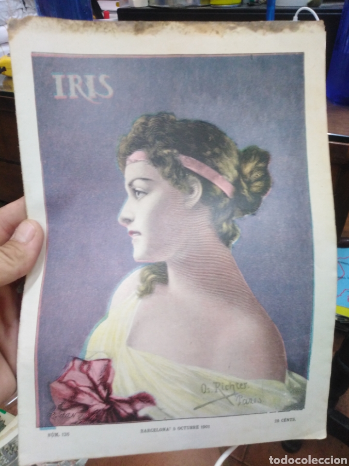 Collezionismo di Riviste e Giornali: IRIS/REVISTA SEMANAL ILUSTRADA-N&deg;126-5 OCTUBRE 1901