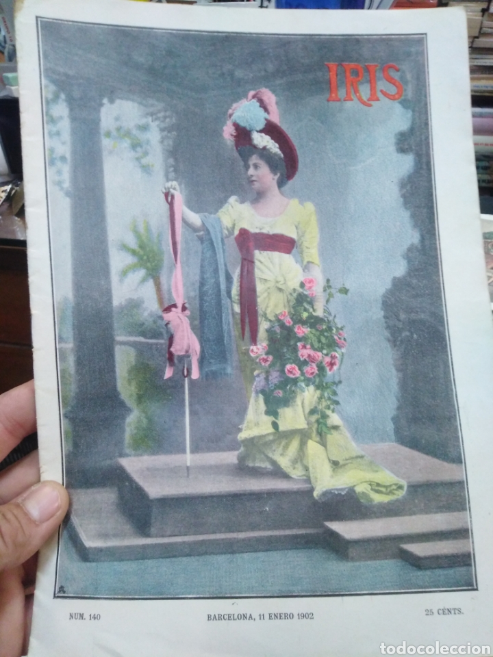Collezionismo di Riviste e Giornali: IRIS/REVISTA SEMANAL ILUSTRADA-N&deg;140-11 ENERO 1902