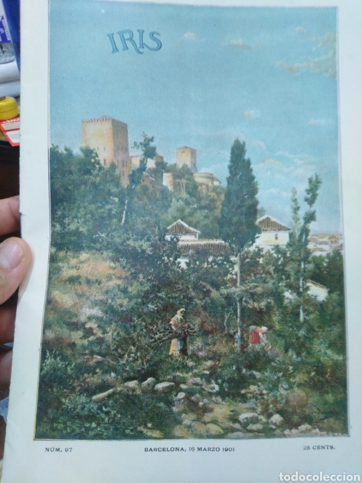 Collezionismo di Riviste e Giornali: IRIS/REVISTA SEMANAL ILUSTRADA-N&deg;97-16 MARZO 1901