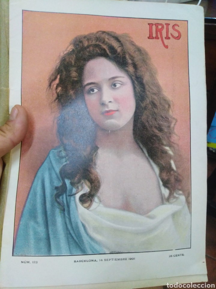 Collezionismo di Riviste e Giornali: IRIS/REVISTA SEMANAL ILUSTRADA-N&deg;123-1 SEPTIEMBRE 1901