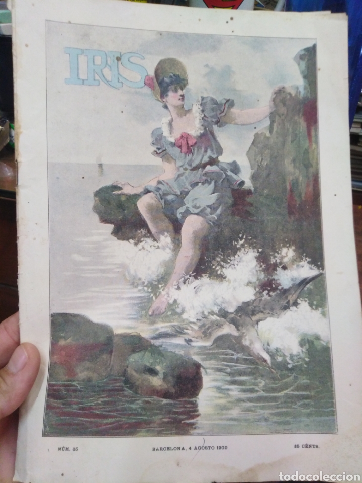 Sammeln von Zeitschriften und Zeitungen: IRIS/REVISTA SEMANAL ILUSTRADA-N&deg;65-4 AGOSTO 1900-