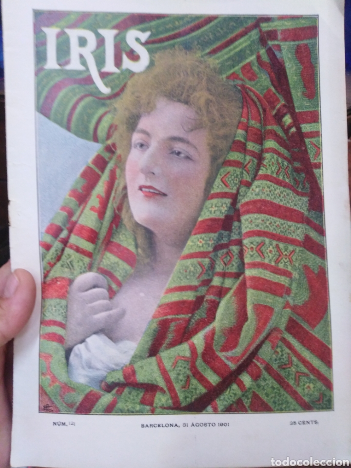 Sammeln von Zeitschriften und Zeitungen: IRIS/REVISTA SEMANAL ILUSTRADA-N&deg;121-31 AGOSTO 1901
