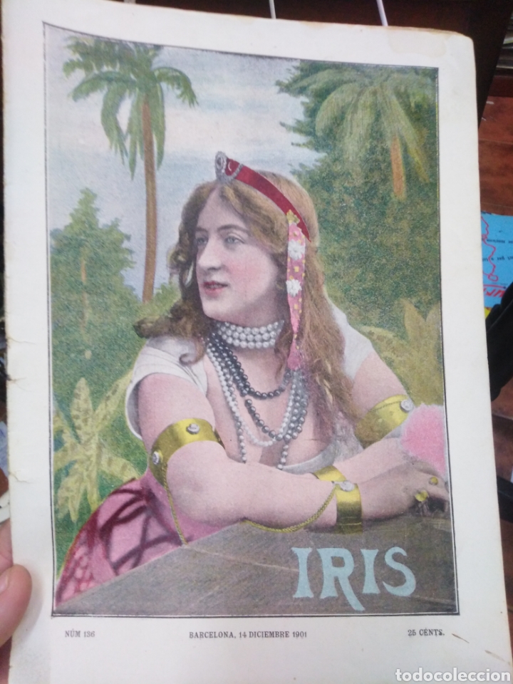 Sammeln von Zeitschriften und Zeitungen: IRIS/REVISTA SEMANAL ILUSTRADA-N&deg;136-14 DICIEMBRE 1901