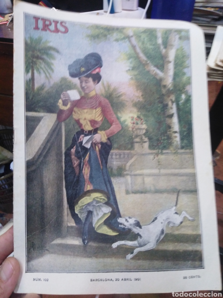 Sammeln von Zeitschriften und Zeitungen: IRIS/REVISTA SEMANAL ILUSTRADA-N&deg;102-20 ABRIL 1901