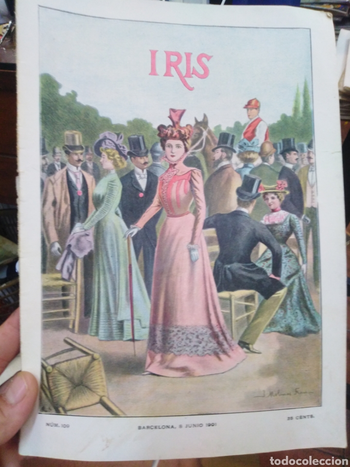 Sammeln von Zeitschriften und Zeitungen: IRIS/REVISTA SEMANAL ILUSTRADA-N&deg;109-8 JUNIO 1901