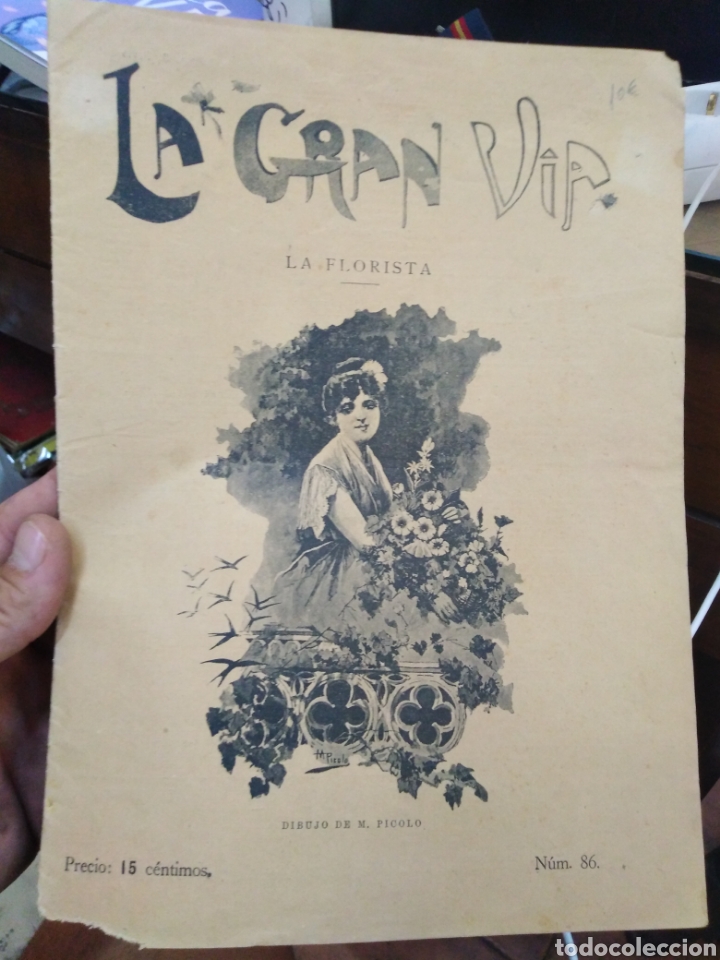 Sammeln von Zeitschriften und Zeitungen: LA GRAN VIA/REVISTA SEMANAL ILUSTRADA-N&deg;86-MADRID 1895