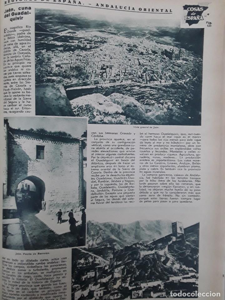 Collezionismo di Riviste e Giornali: JAEN CUNA DEL GUADALQUIVIR EL SANTO ROSTRO CAZORLA BAEZA UBEDA 4 HOJAS A&Ntilde;O 1930