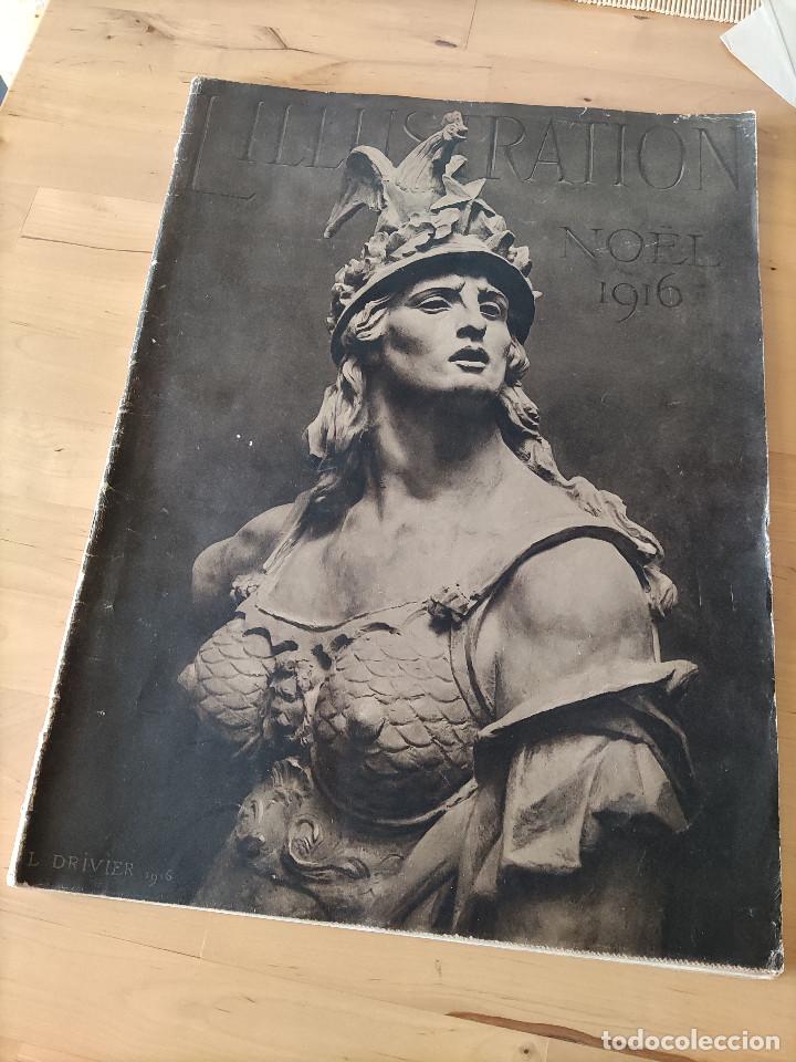Colecionismo de Revistas e Jornais: Revista L&acute;Ilustration - n&uacute;mero especial navidad 1916 (Francia)