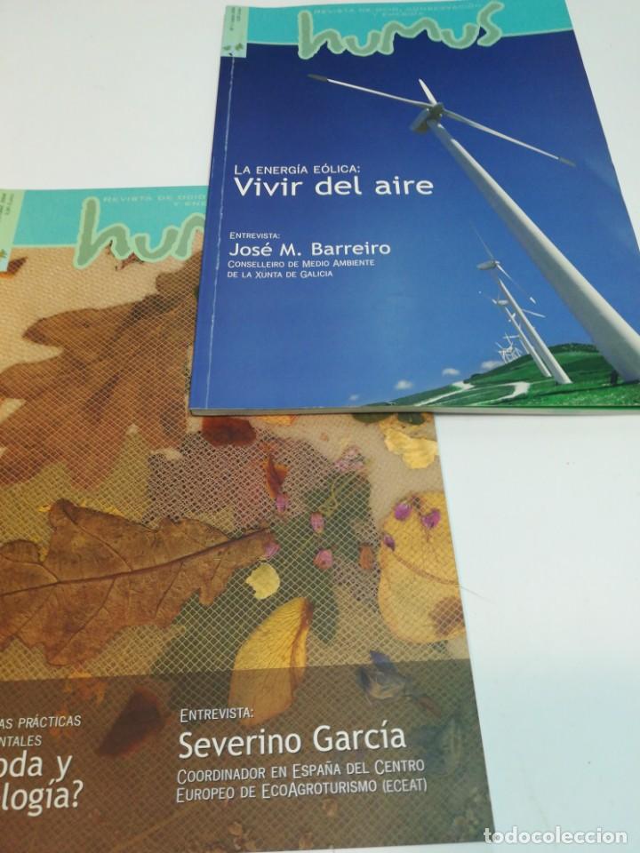 Coleccionismo de Revistas y Peri&oacute;dicos: 6 n&uacute;meros de Humus. Revista de ocio, conservaci&oacute;n y energia SA4688