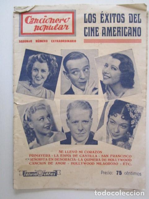 Collezionismo di Riviste e Giornali: REVISTA CANCIONERO DEL CINE AMERICANO