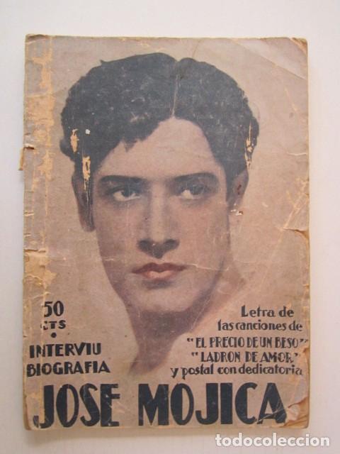 Collezionismo di Riviste e Giornali: REVISTA DE LETRAS DE LAS PELICULAS DE JOSE MOJICA