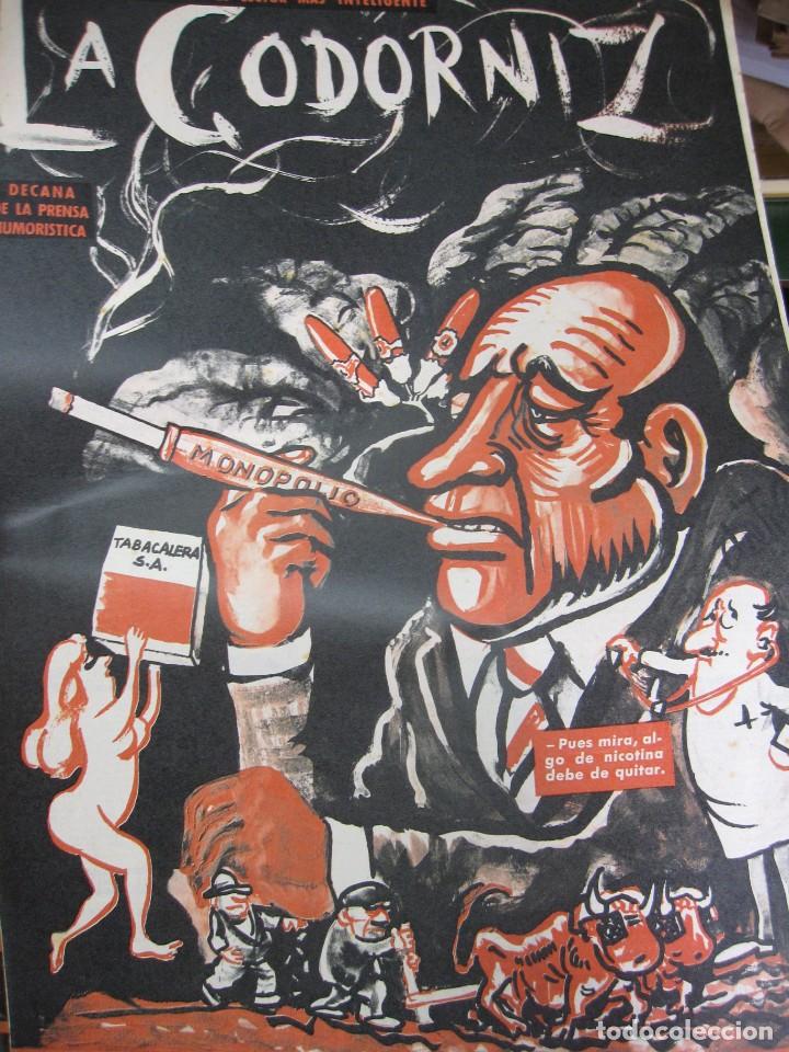 Coleccionismo de Revistas y Peri&oacute;dicos: REVISTA LA CODORNIZ N&ordm; 1480 29 DE MARZO DE 1970 A&Ntilde;O XXX