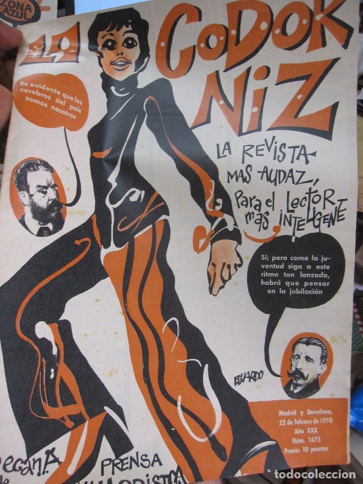 Coleccionismo de Revistas y Peri&oacute;dicos: REVISTA LA CODORNIZ N&ordm; 1475 22 DE FEBRERO DE 1970 A&Ntilde;O XXX