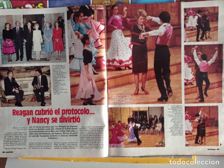 Collectionnisme de Revues et Journaux: RONALD REAGAN NANCY EN ESPA&Ntilde;A CON LA FAMILIA REAL