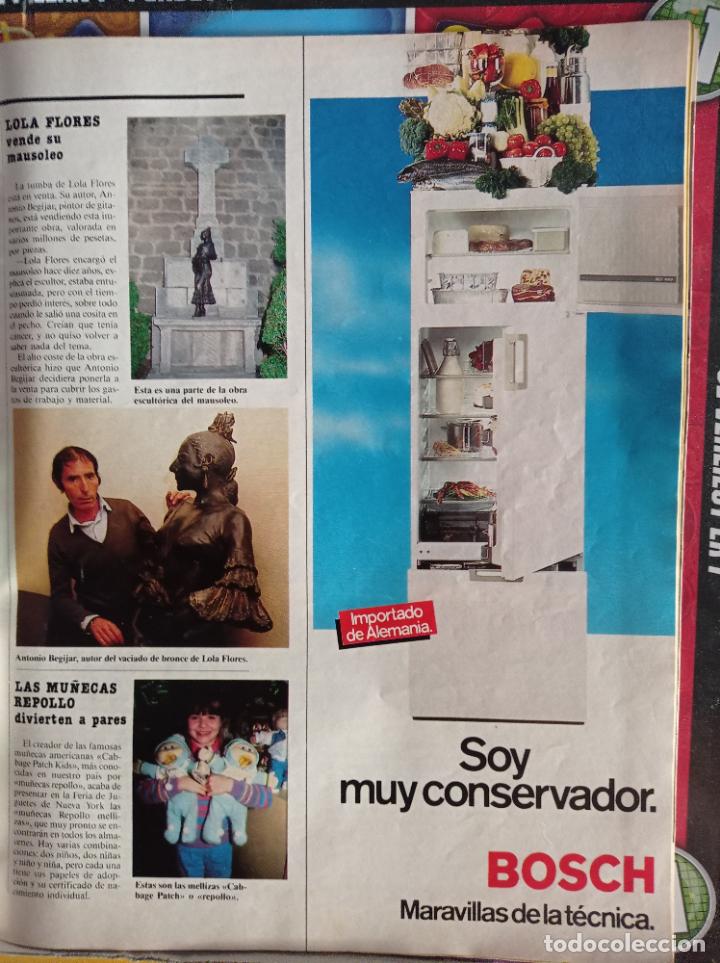 Coleccionismo de Revistas y Peri&oacute;dicos: LAS MU&Ntilde;ECAS REPOLLO LA ESCULTURA PARA LA TUMBA DE LOLA FLORES ANTONIO BEGIJAR