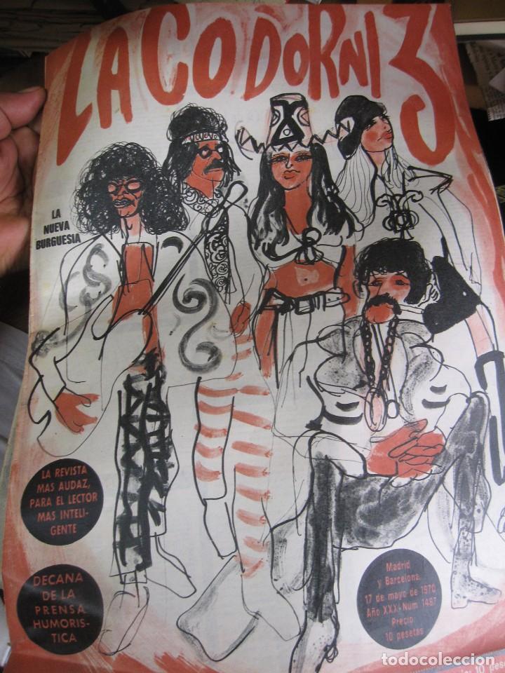 Coleccionismo de Revistas y Peri&oacute;dicos: REVISTA LA CODORNIZ N&ordm; 1487 17 DE MAYO DE 1970 A&Ntilde;O XXX