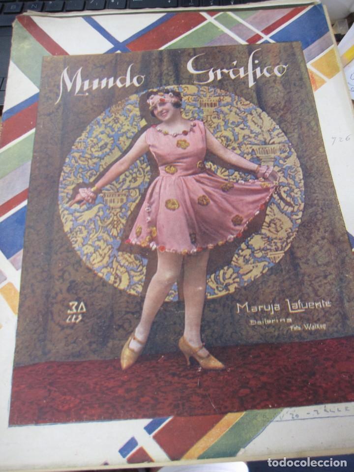 Coleccionismo de Revistas y Peri&oacute;dicos: MUNDO GRAFICO REVISTA POPULAR ILUSTRADA ANO XV N&deg; 726 ANO 1925