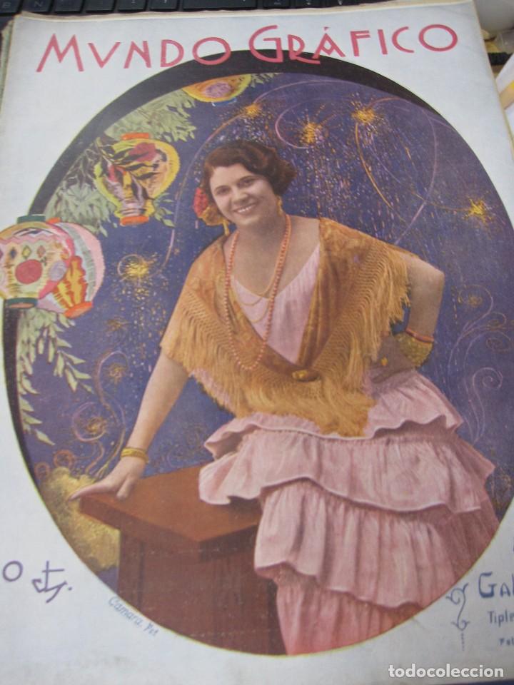 Coleccionismo de Revistas y Peri&oacute;dicos: MUNDO GRAFICO REVISTA POPULAR ILUSTRADA ANO XV N&deg; 735 ANO 1925