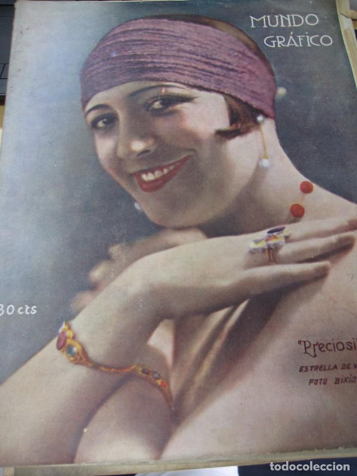 Coleccionismo de Revistas y Peri&oacute;dicos: MUNDO GRAFICO REVISTA POPULAR ILUSTRADA ANO XV N&deg; 736 ANO 1925
