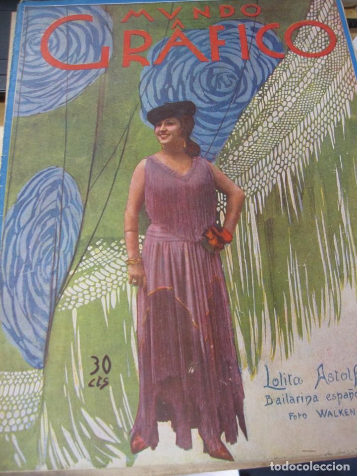 Coleccionismo de Revistas y Peri&oacute;dicos: MUNDO GRAFICO REVISTA POPULAR ILUSTRADA ANO XV N&deg; 727 ANO 1925