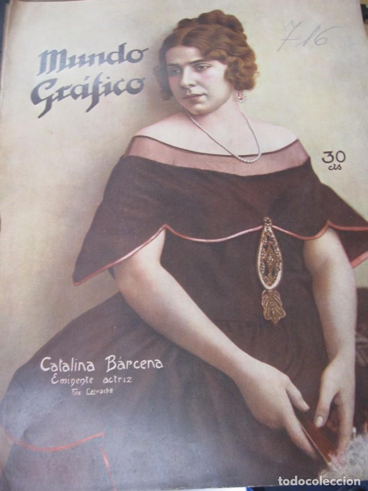 Coleccionismo de Revistas y Peri&oacute;dicos: MUNDO GRAFICO REVISTA POPULAR ILUSTRADA ANO XV N&deg; 716 ANO 1925