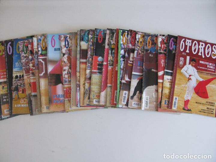 Coleccionismo de revistas y peri&oacute;dicos: 25 REVISTAS 6 TOROS 6 CAMPO BRAVO ENTRE EL N&ordm; 270 Y EL 357 - 1999-2001