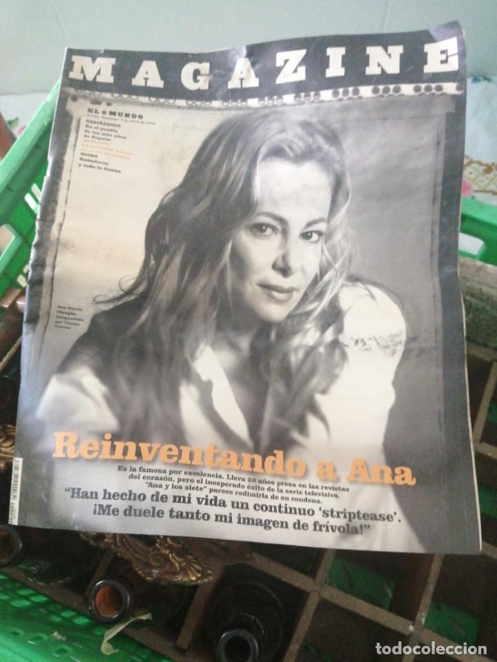 Coleccionismo de revistas y peri&oacute;dicos: Revista MEGAZINE N&deg; 184 a&ntilde;o 2003 Ana Oregon Roc&iacute;o primo de Rivera Huesca Sabi&ntilde;anigo