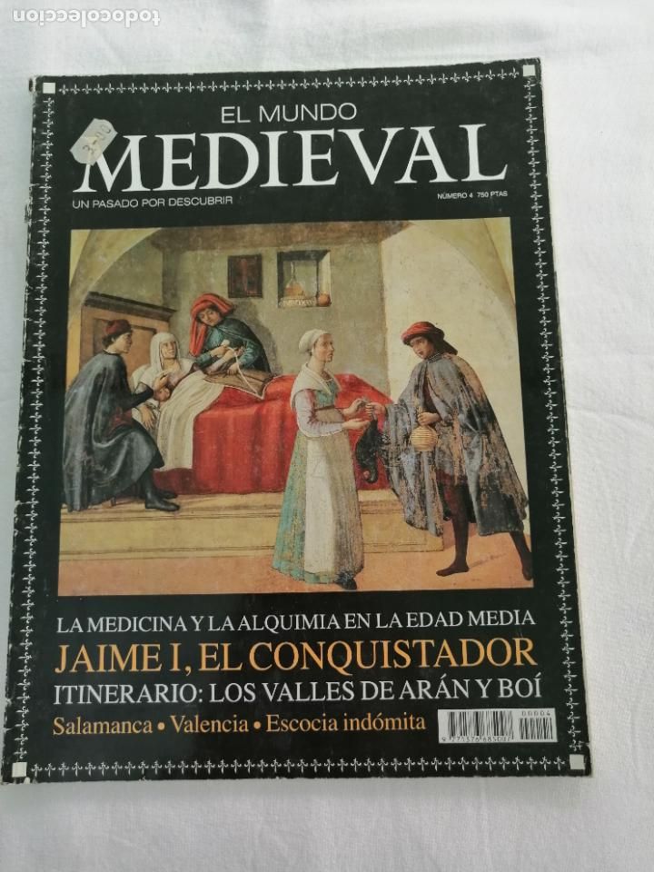 Coleccionismo de Revistas y Peri&oacute;dicos: EL MUNDO MEDIEVAL 4 UN PASADO POR DESCUBRIR. LA MEDICINA Y LA ALQUIMIA EN LA EDAD MEDIA, ETC.